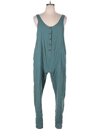 Pre-owned Fashion Jumpsuit In Teal