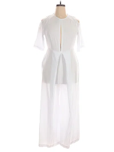 Pre-owned Fashion Jumpsuit In White