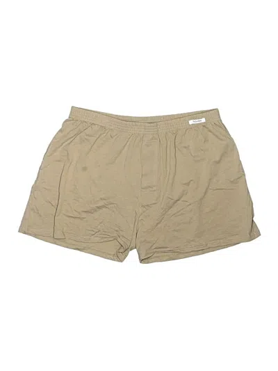 Pre-owned Fashion Khaki Shorts In Tan