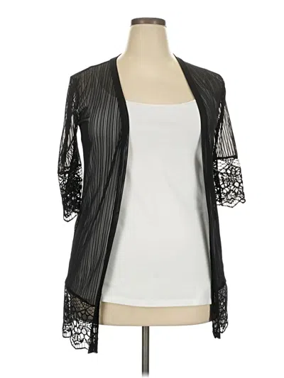 Pre-owned Fashion Kimono In Black