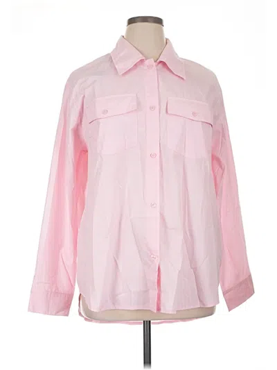Fashion Nova 3/4 Sleeve Blouse In Pink