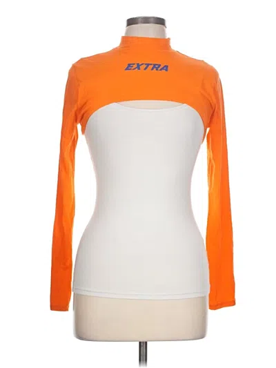 Fashion Nova 3/4 Sleeve T-shirt In Orange