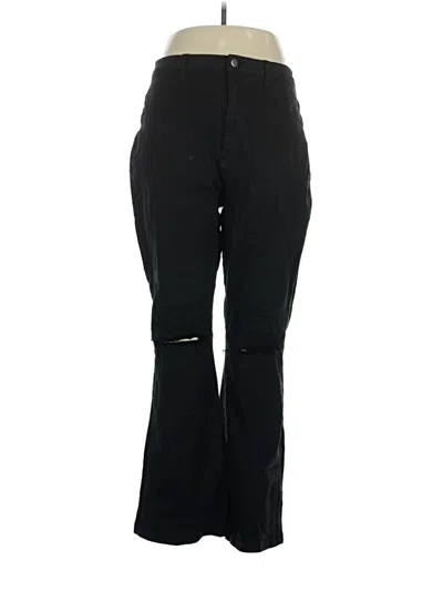 Pre-owned Fashion Nova Active Pants In Black