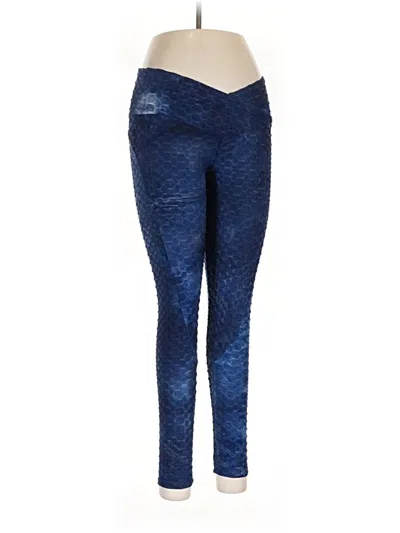 Fashion Nova Active Pants In Blue