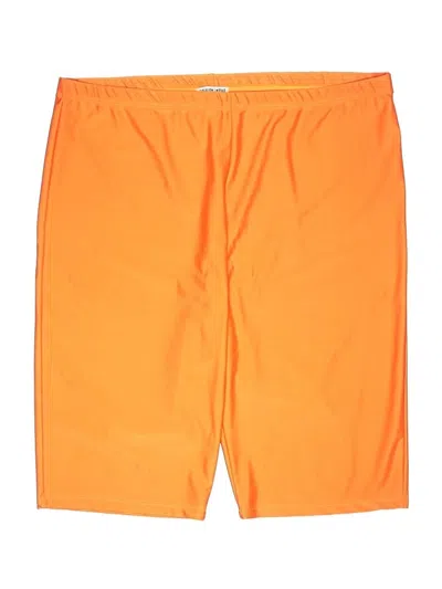 Pre-owned Fashion Nova Athletic Shorts In Orange