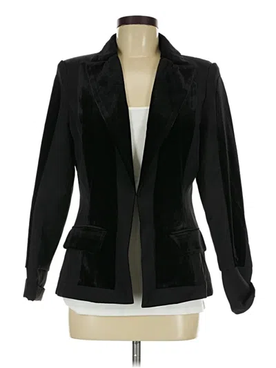 Pre-owned Fashion Nova Blazer Jacket In Black
