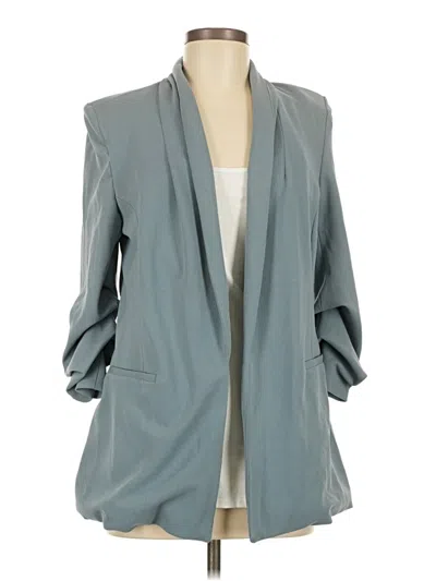 Fashion Nova Blazer Jacket In Gray