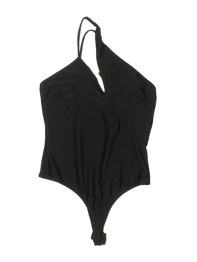 Pre-owned Fashion Nova Bodysuit In Black