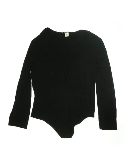 Pre-owned Fashion Nova Bodysuit In Black