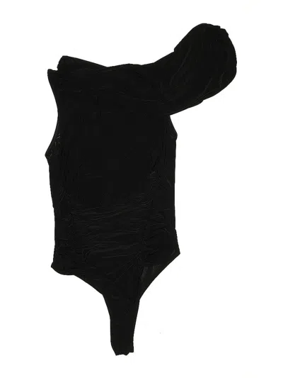 Pre-owned Fashion Nova Bodysuit In Black