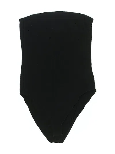 Pre-owned Fashion Nova Bodysuit In Black