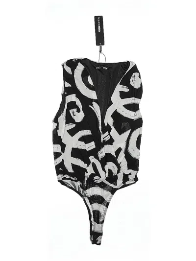 Pre-owned Fashion Nova Bodysuit In Black