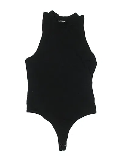 Pre-owned Fashion Nova Bodysuit In Black