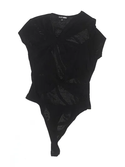 Pre-owned Fashion Nova Bodysuit In Black