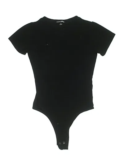 Pre-owned Fashion Nova Bodysuit In Black