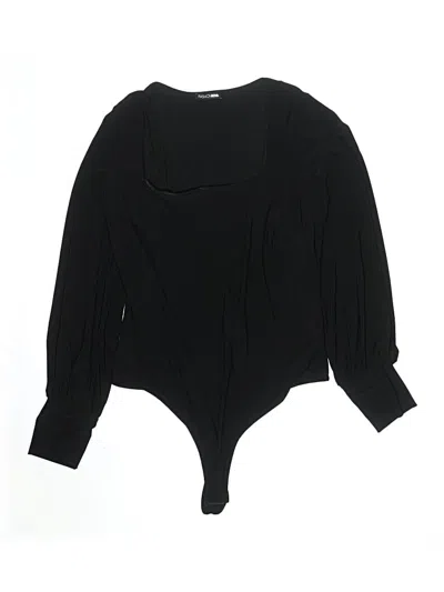 Pre-owned Fashion Nova Bodysuit In Black
