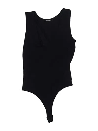 Pre-owned Fashion Nova Bodysuit In Black