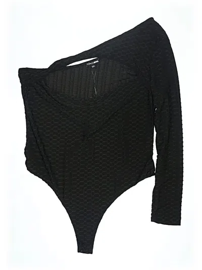 Fashion Nova Bodysuit In Black