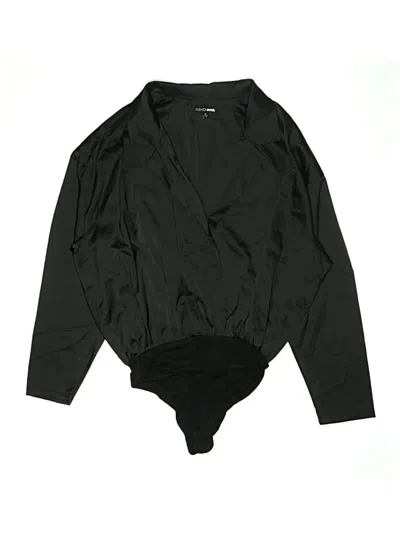 Pre-owned Fashion Nova Bodysuit In Black
