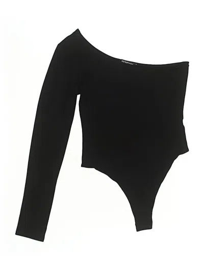 Pre-owned Fashion Nova Bodysuit In Black