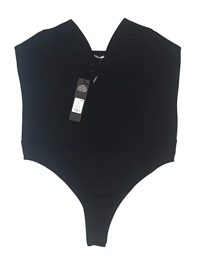 Fashion Nova Bodysuit In Black