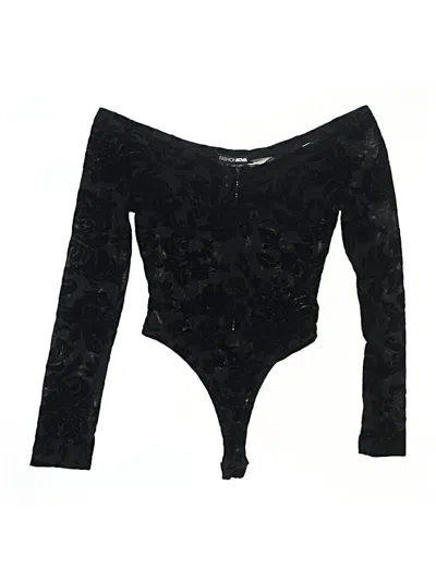 Fashion Nova Bodysuit In Black