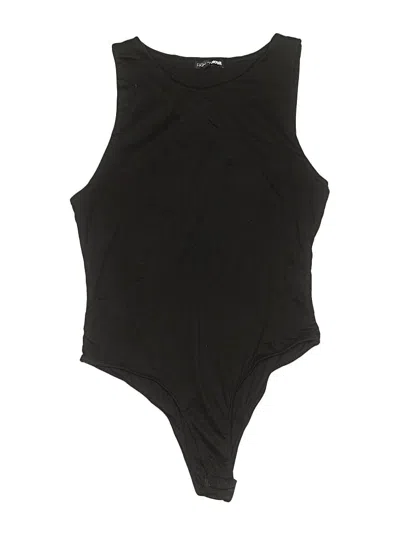Pre-owned Fashion Nova Bodysuit In Black