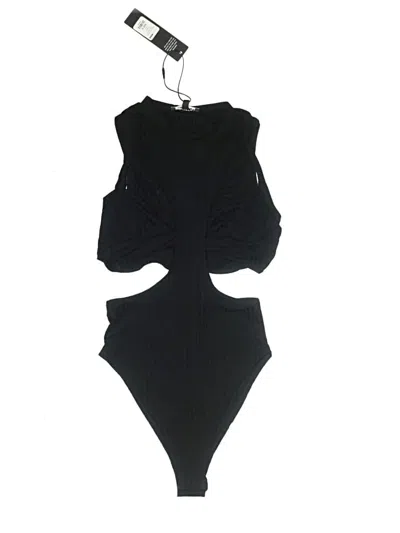 Fashion Nova Bodysuit In Black
