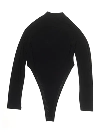 Pre-owned Fashion Nova Bodysuit In Black