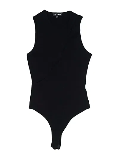 Pre-owned Fashion Nova Bodysuit In Black
