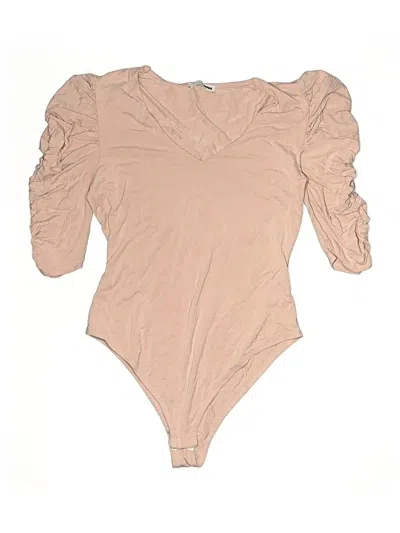 Pre-owned Fashion Nova Bodysuit In Brown