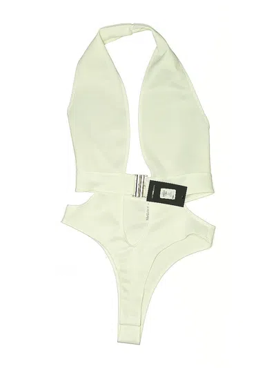 Pre-owned Fashion Nova Bodysuit In Green