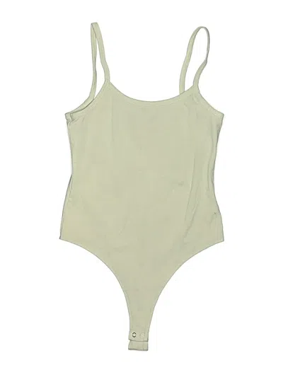 Pre-owned Fashion Nova Bodysuit In Green