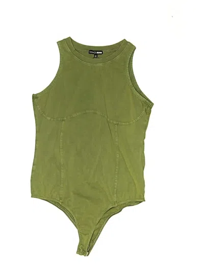 Fashion Nova Bodysuit In Green