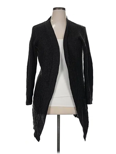 Pre-owned Fashion Nova Cardigan Sweater In Black