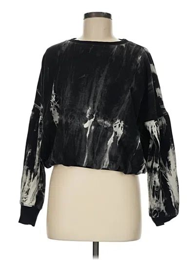 Pre-owned Fashion Nova Cardigan Sweater In Black