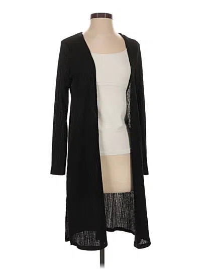 Pre-owned Fashion Nova Cardigan Sweater In Black