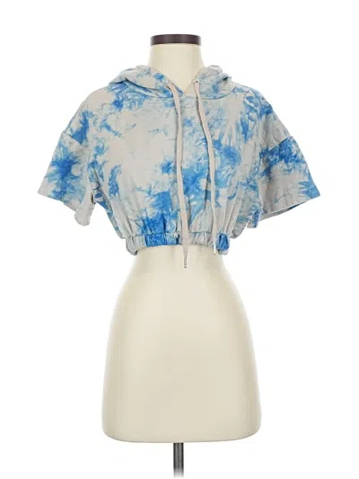 Pre-owned Fashion Nova Cardigan Sweater In Blue