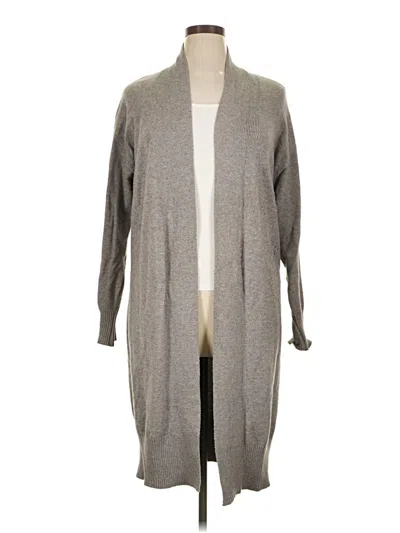 Pre-owned Fashion Nova Cardigan Sweater In Gray