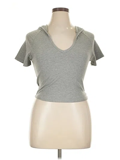 Pre-owned Fashion Nova Cardigan Sweater In Gray
