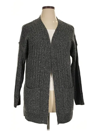 Pre-owned Fashion Nova Cardigan Sweater In Gray