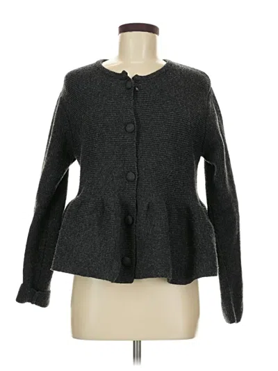 Pre-owned Fashion Nova Cardigan Sweater In Gray