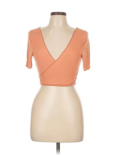 Pre-owned Fashion Nova Cardigan Sweater In Orange