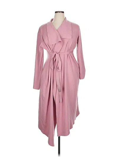 Pre-owned Fashion Nova Cardigan Sweater In Pink