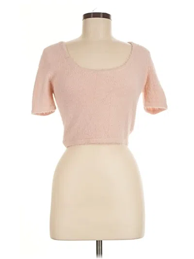 Pre-owned Fashion Nova Cardigan Sweater In Pink