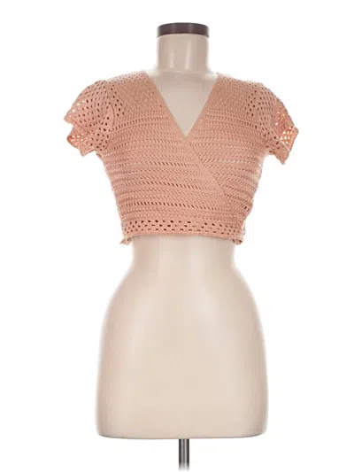 Pre-owned Fashion Nova Cardigan Sweater In Pink