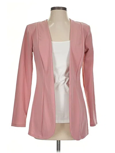 Pre-owned Fashion Nova Cardigan Sweater In Pink