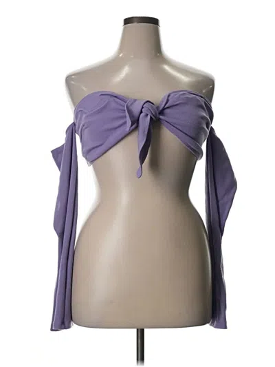 Fashion Nova Cardigan Sweater In Purple