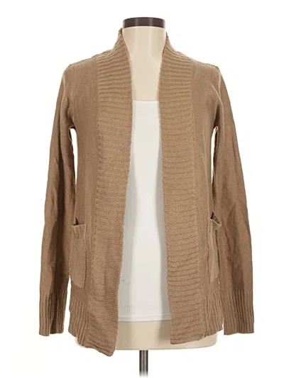 Pre-owned Fashion Nova Cardigan Sweater In Tan