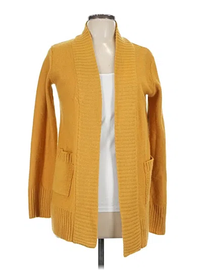 Pre-owned Fashion Nova Cardigan Sweater In Yellow